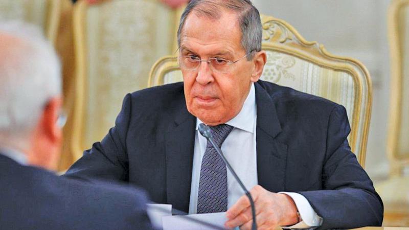 Russia’s Sergei Lavrov had a frosty meeting with the EU foreign policy chief a week ago