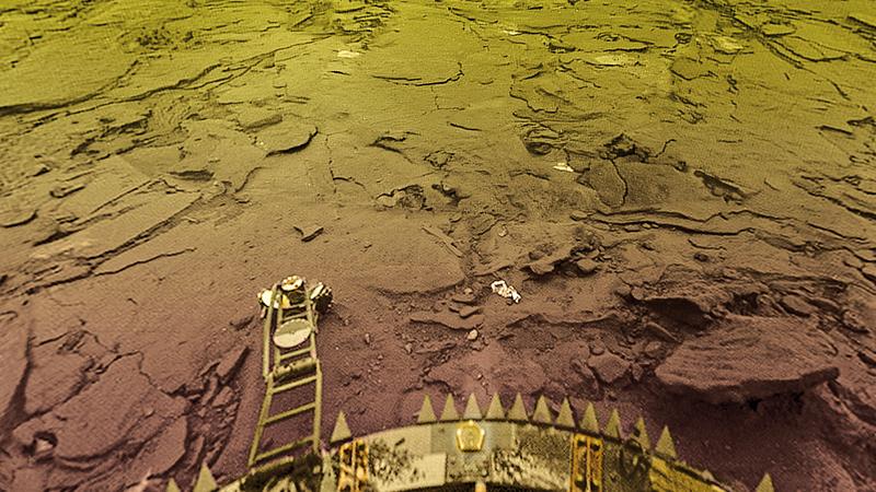 Surface of Venus by further Venera Missions (public domain)