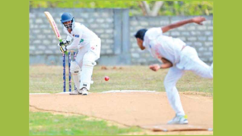 A match in progress at the Mallakam ground