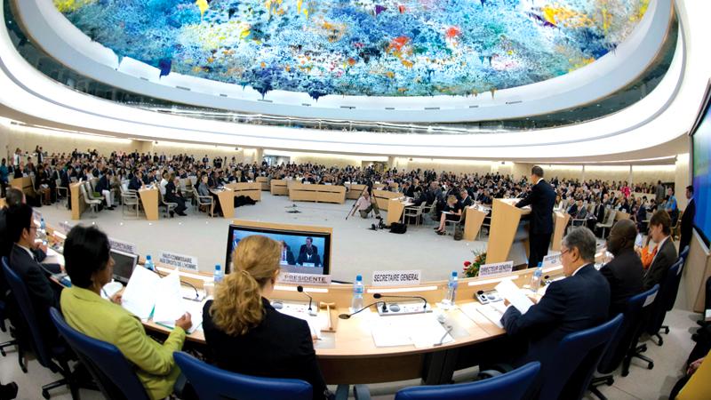 The UN Human Rights Council