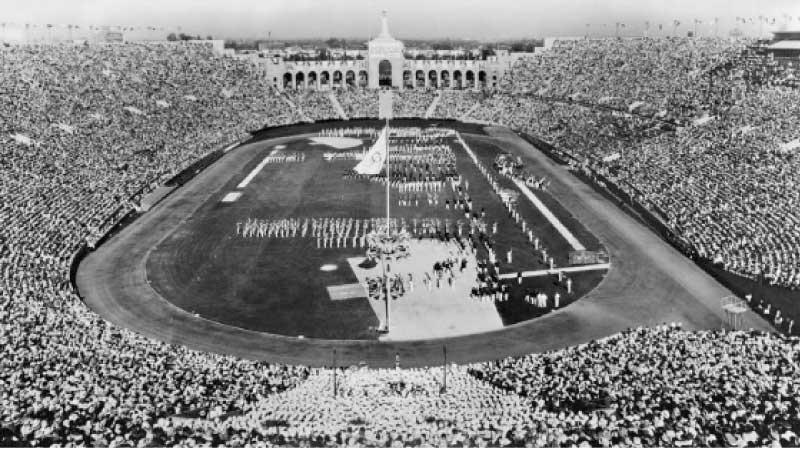 The Opening Ceremony of Los Angeles 1932