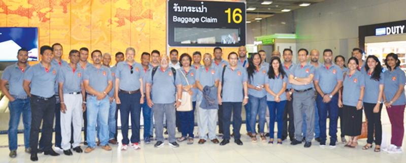 The PIM team on an overseas study tour 