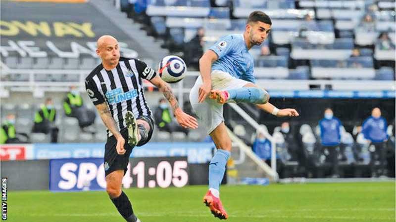 Ferran Torres super special back kick goal helped City establish an English league record of 12 successive away victories