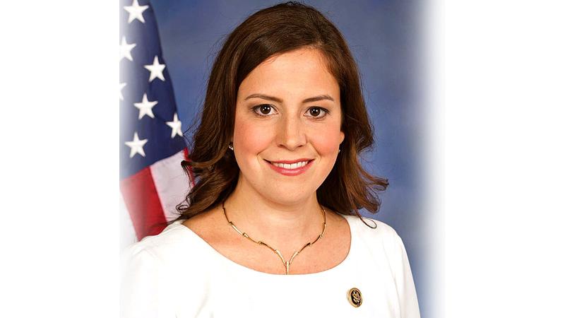 Elise Stefanik is a four-term congresswoman from New York