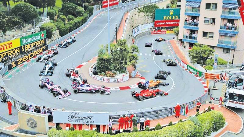 The Monaco track