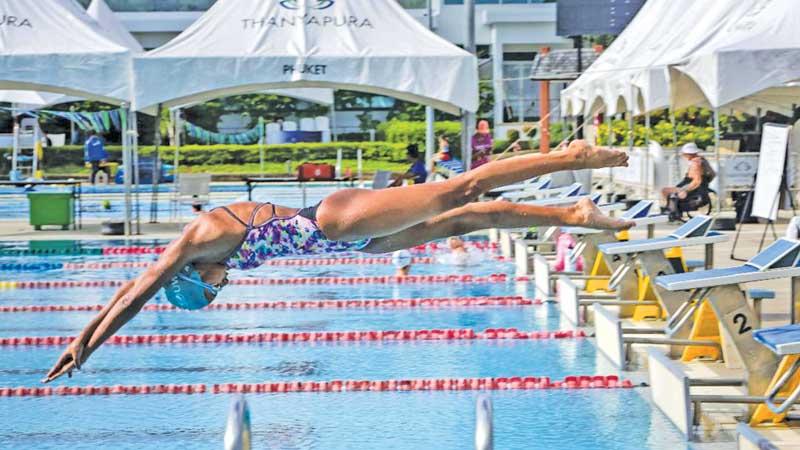 Aniqah Gaffoor training at the High - Performance Centre in Phuket, Thailand