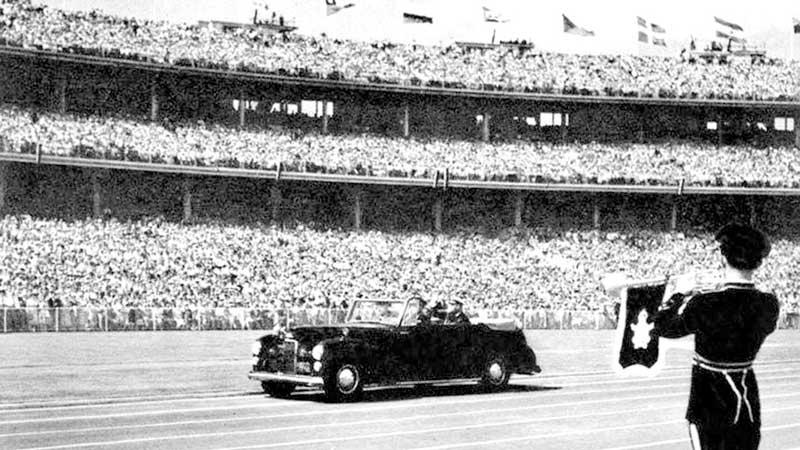 Arrival of Prince Philip for the Opening Ceremony