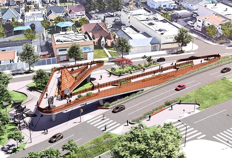  A rendering of Destination Crenshaw. Courtesy: Destination Crenshaw