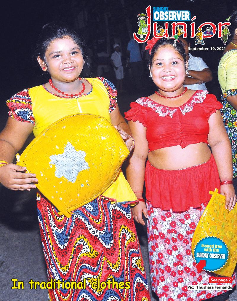  In traditional clothes