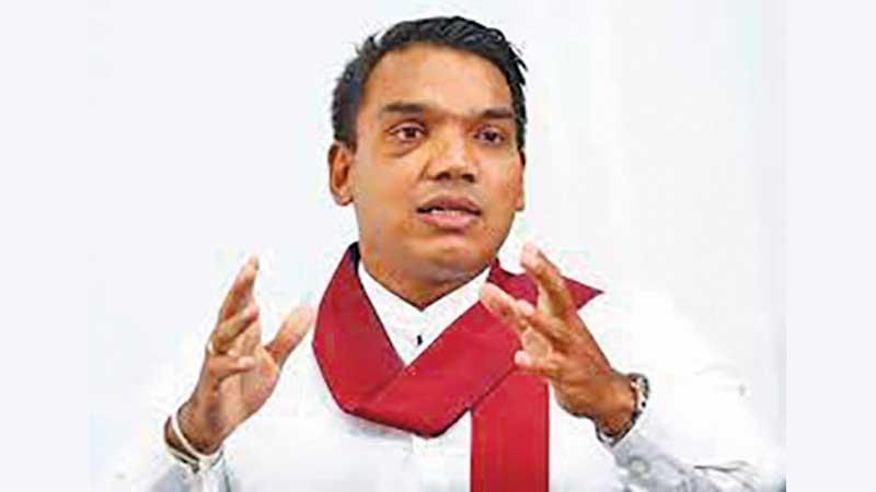 Sports Minister Namal Rajapaksa