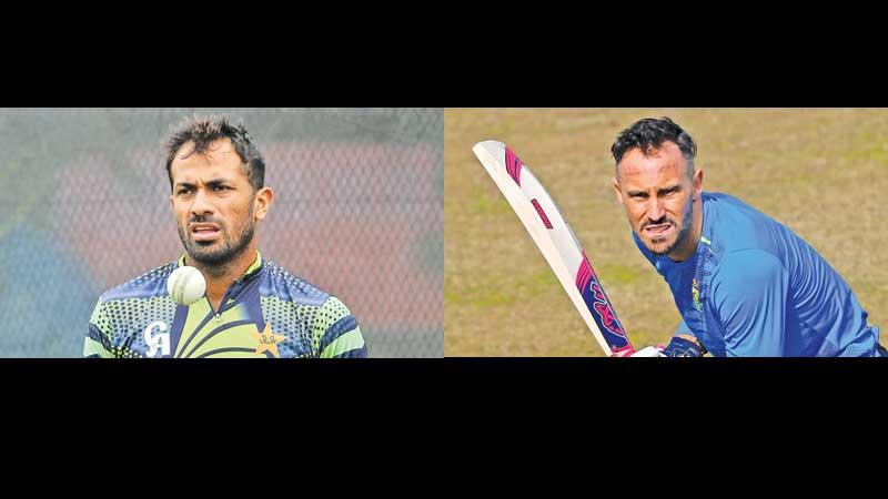 Wahab Riaz-Faf du Plessis
