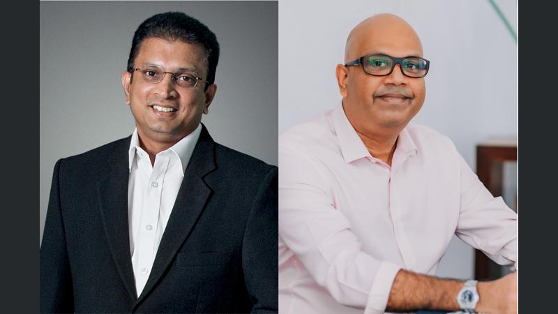 R): Supun Weerasinghe, Group Chief Executive, Dialog Axiata PLC and Prajeeth Balasubramaniam, Co-Founder/Managing Partner – BOV Capital