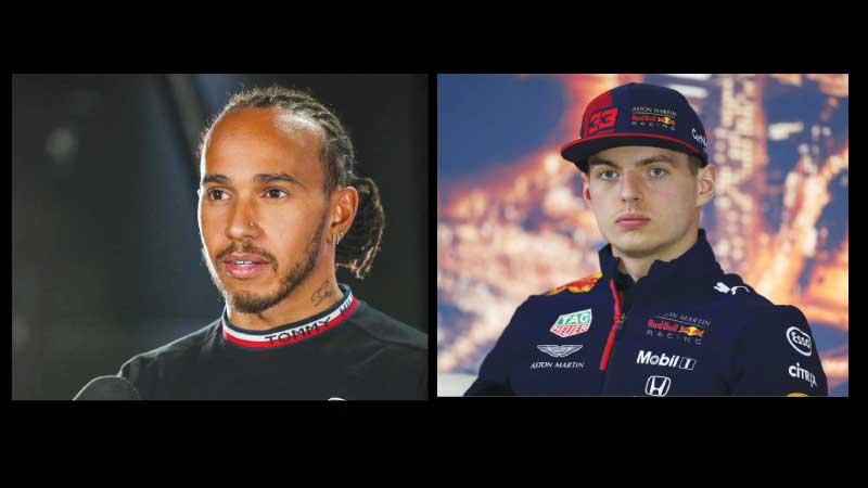 Lewis Hamilton-Max Verstappen