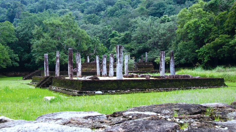 The stone ruins
