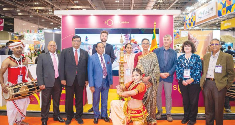 Sri Lanka Tourism  officials at the WTM