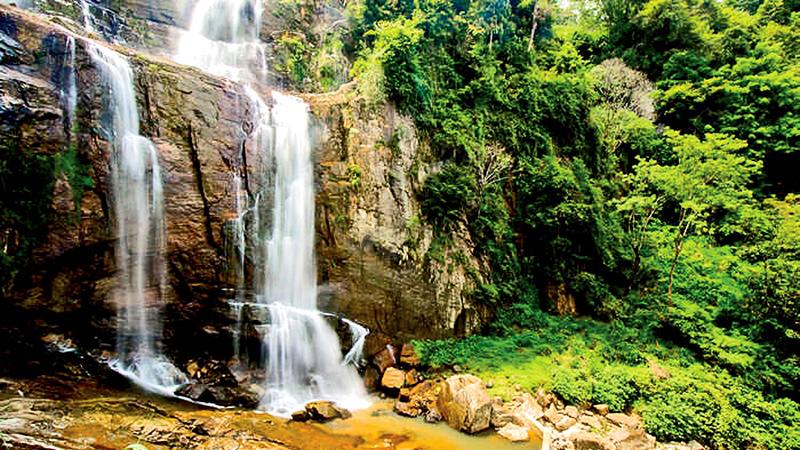 A waterfall in up country