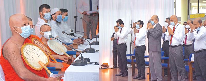 Moments captured at the Bank of Ceylon’s New Year ceremony.