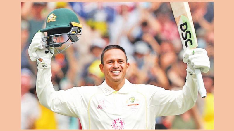 Usman Khawaja: Hits twin hundreds