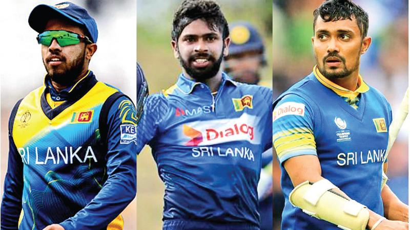 Kusal Mendis-Niroshan Dickwella-Dhanushka Gunathilaka