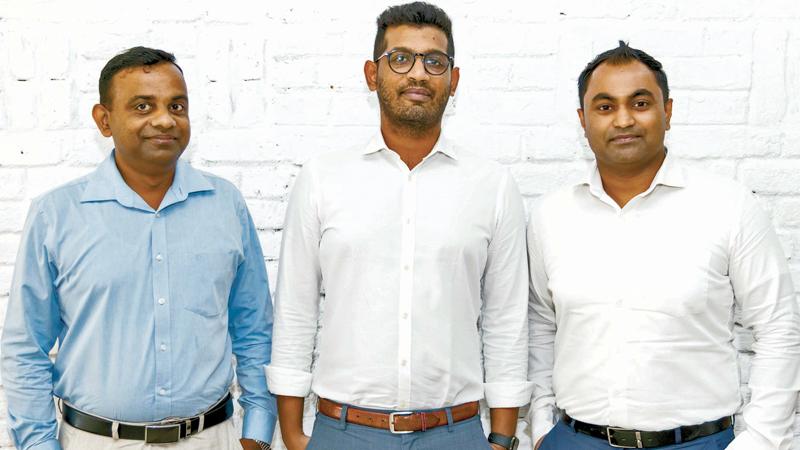 From left: EKTC General Manager, Engineering Ajantha Vitharanage, Managing Director Adil Mansoor and General Manager, Sales and Business Development, EKTC and Corporate Chef Rational AG in Sri Lanka, Thushara Gunawardhana.