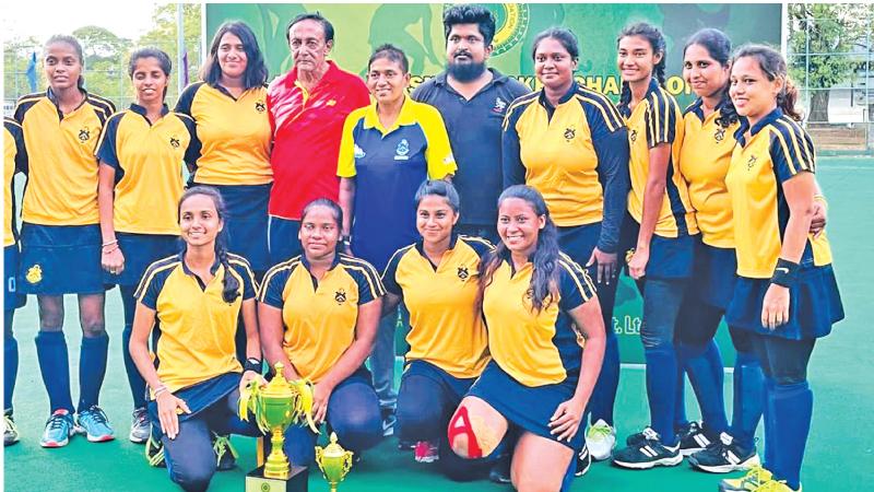 Colombo Colts CC women’s team. Front row from left: Nishali Sepala, Piyumi Rajapakse, Chanudi Panchani, Chanalee Guruge. Second row standing from left: Chalani Buddhika, Saumya Ranasinghe, Sashini Dias, Subodha Jayasinghe (captain ), AN Perera (head coach), Vindhya Jayasuriya (Manager), Ayeshmantha Lahiru (coach), Imesha Lakshani, Sandunika Chathurangi, Sanduni U. Gimhani (vice captain), Anaka Shekaza Borham