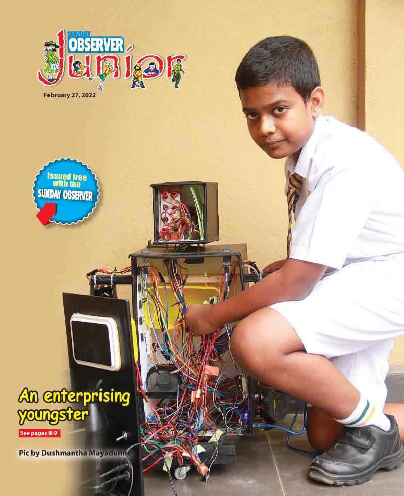 An enterprising youngster