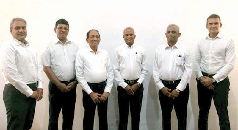 From Left : Executive Committee Member Kishore Reddy, Treasurer Sivarajah Thumilan, Secretary Pinsiri Fernando, Chairman Brahmanage Premalal, Executive Committee Member Prasanna De Zoysa, and Past Chairman and Executive Committee Member, Pravir Samarasinghe.