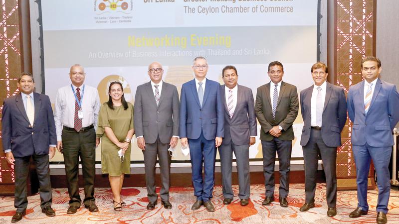 Ambassador of Thailand to Sri Lanka, Poj Harnpol with SLGMBC officials.
