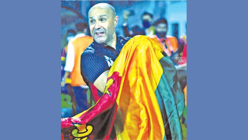 Amir Alagic elated after Sri Lanka clinched a historic draw against India in the SAFF Cup in the Maldives