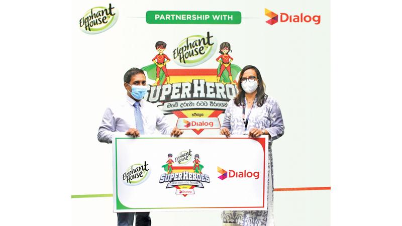 At the launch of the program (from left): Head of Category, Frozen Confectionery, Vice President of John Keells Holdings, Sathish Rathnayake, Group Chief Marketing Officer of Dialog Axiata, Amali Nanayakkara