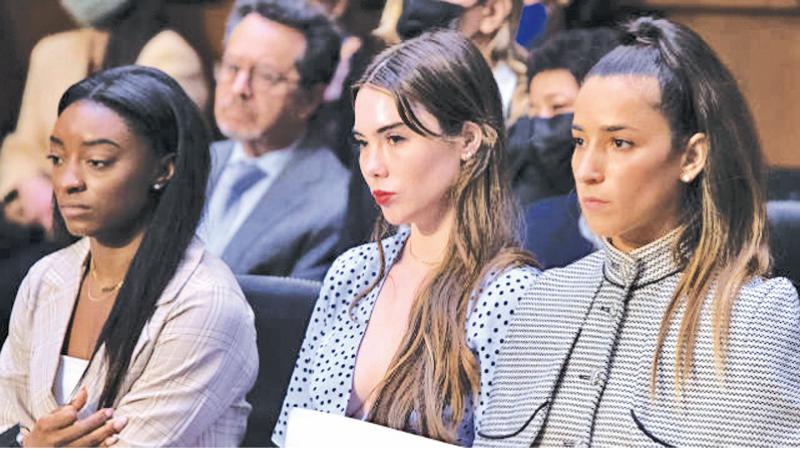 Simone Biles, Aly Raisman and McKayla Maroney