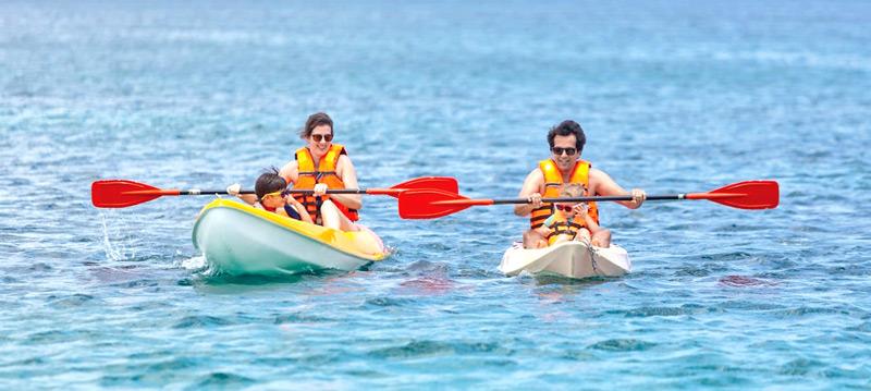 Sail Lanka Charter which offers cruises in the seas around Sri Lanka, launched cruises in the Eastern waters commencing from  Dutch Bay, Trincomalee. The cruise includes sailing in the Koddiyar Bay, a night-stop near the Koneswaran Hindu Temple, and snorkeling and paddle boarding at Sallitivu. Here a touring family enjoying paddle boarding in the Eastern waters. 