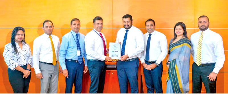 HNB and Bileeta officials mark the partnership