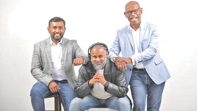 Three Transformational Master Trainers (from left): ThilinaBandara, SahanGunasekera and ShuvoHridayesh
