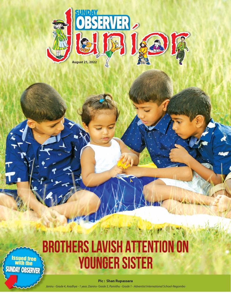 BROTHERS LAVISH ATTENTION ON YOUNGER SISTER