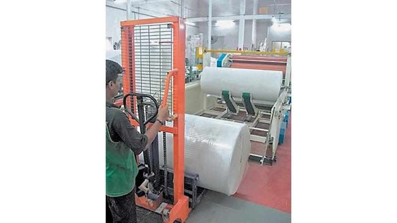 Local soft tissue manufacturers are concerned that the restriction on the import of raw material will soon cause their factories to shut down.