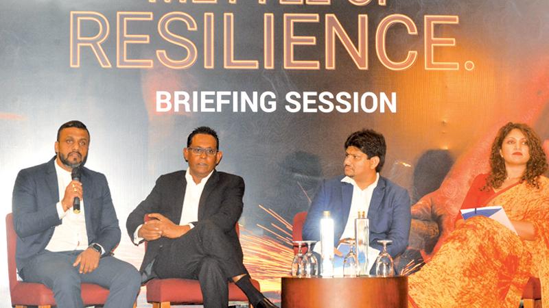 Sri Lanka Institute of Marketing officials at the launch of SLIM Brand Excellence Awards 2022. Pic: Sudath Nishantha