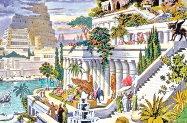 7 ancient wonders of the world hanging gardens of babylon