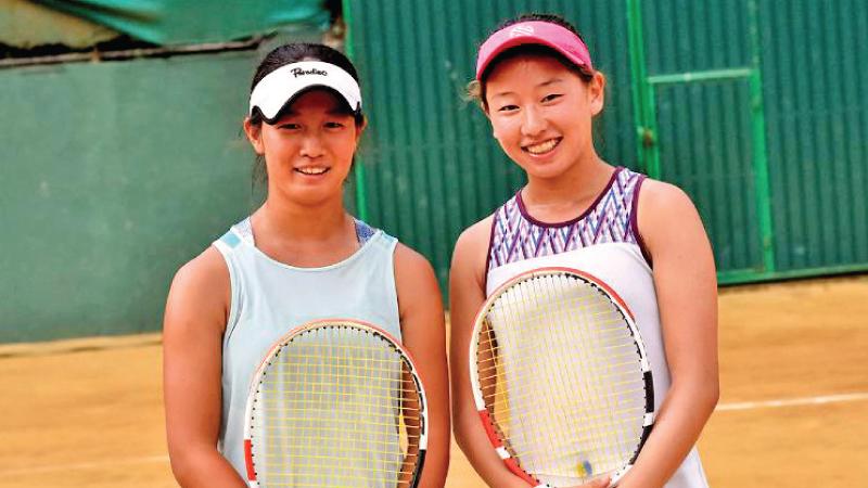 Miyu Kageyema and Rio Wakayama of Japan emerged girls doubles winners