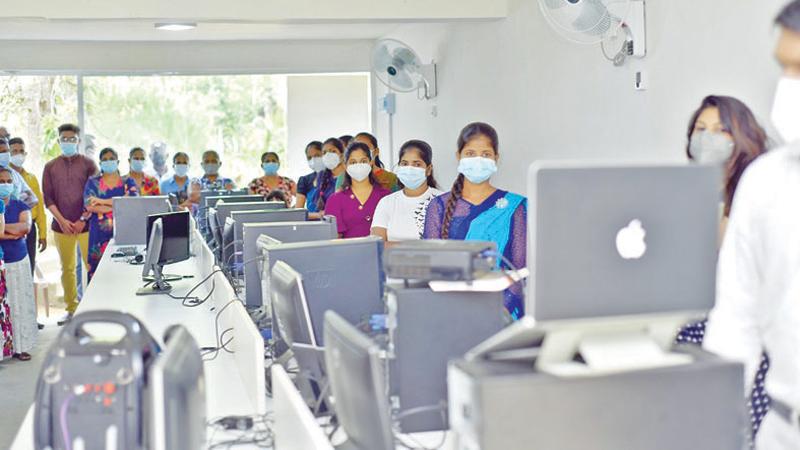 Sarvodaya Development Finance has also set up a computer learning centre to uplift IT literacy in rural areas