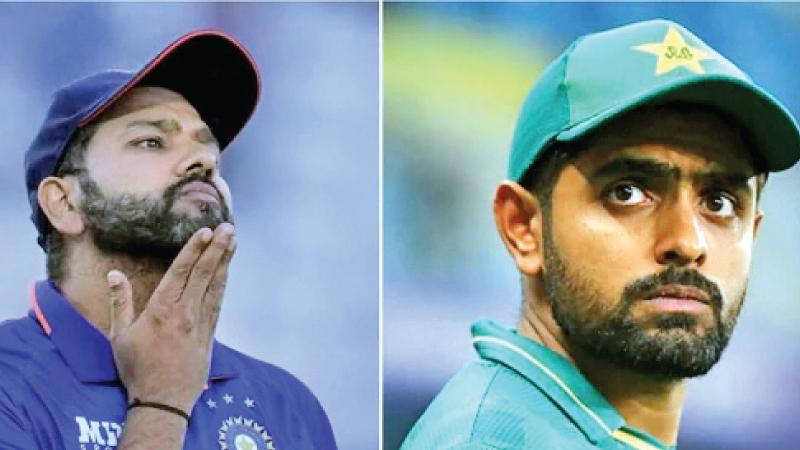 Rohit Sharma (India captain)-Babar Azam (Pakistan captain)