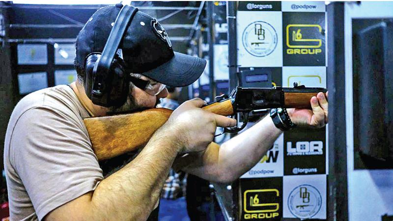 The number of Brazilians joining gun clubs like this one has increased exponentially since Jair Bolsonaro became President