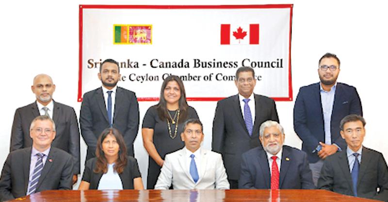 The members of the Sri Lanka-Canada Business Council