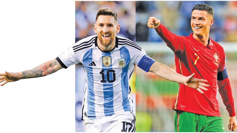 Argentina Captain Lionel Messi-Portugal Captain Cristiano Ronaldo