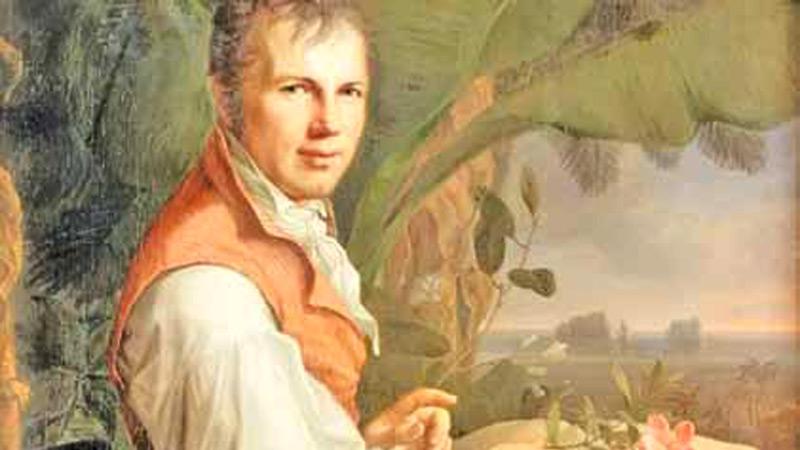 The most famous scientist of his age … Alexander von Humboldt by Friedrich Georg Weitsch, c1806