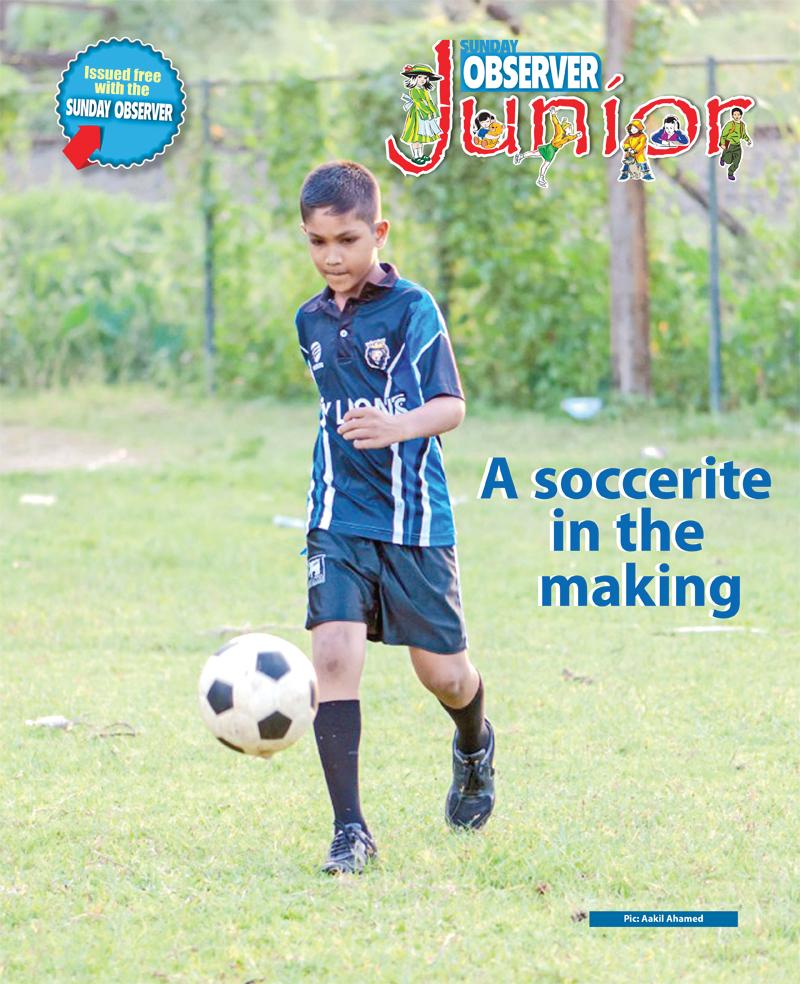 A soccerite in the  making