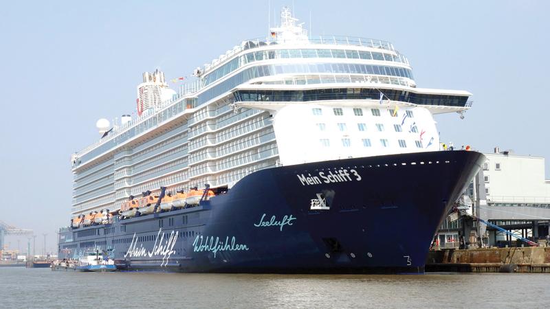 The cruise ship ‘Mein Schiff 5’