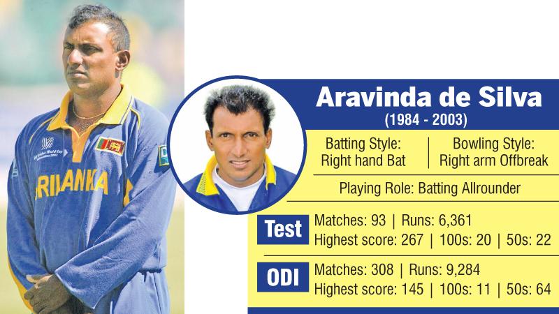 Chief Guest Aravinda de Silva during his playing days