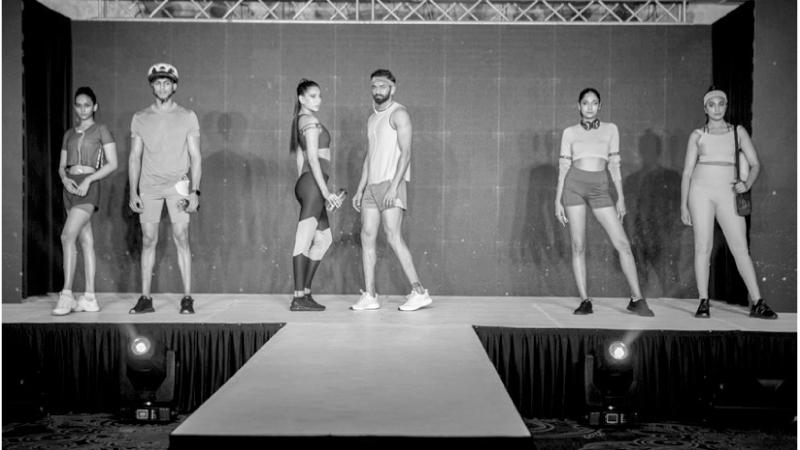 The fashion show at the sustainability forum 