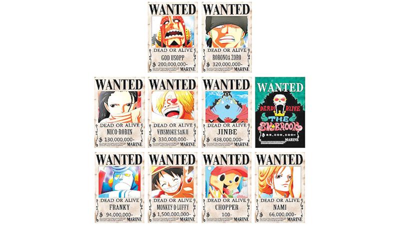 Bounties reflect the threat an individual can potentially cause against the World Government (the Navy). Bounties aren’t necessarily based on strength, as holding vital information like Nico Robin can escalate one’s bounty significantly. 
